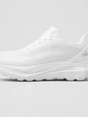 ALO Yoga Women's All-White Lightweight Sneakers